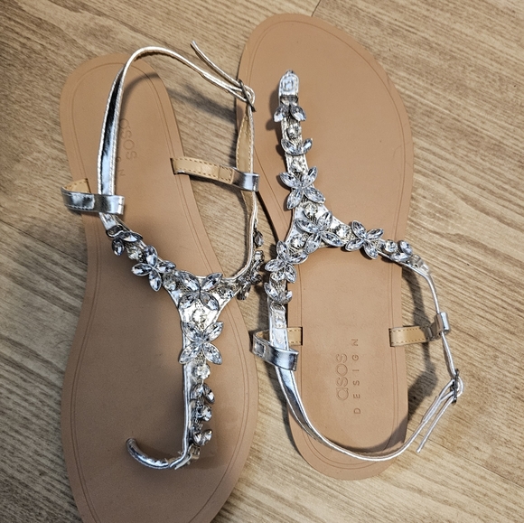 12M Crystal Embellished ASOS Sandals - Picture 5 of 5